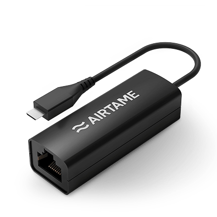 Airtame AT-ETH Ethernet-Adapter Micro-USB 100 Mbit/s Schwarz