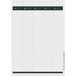 LEITZ Ordnerrücken-Etikett, 39 x 285 mm, lang, schmal, grau passend für LEITZ Standard- und Hartpappe-Ordner 1050 und (1688-00-85)