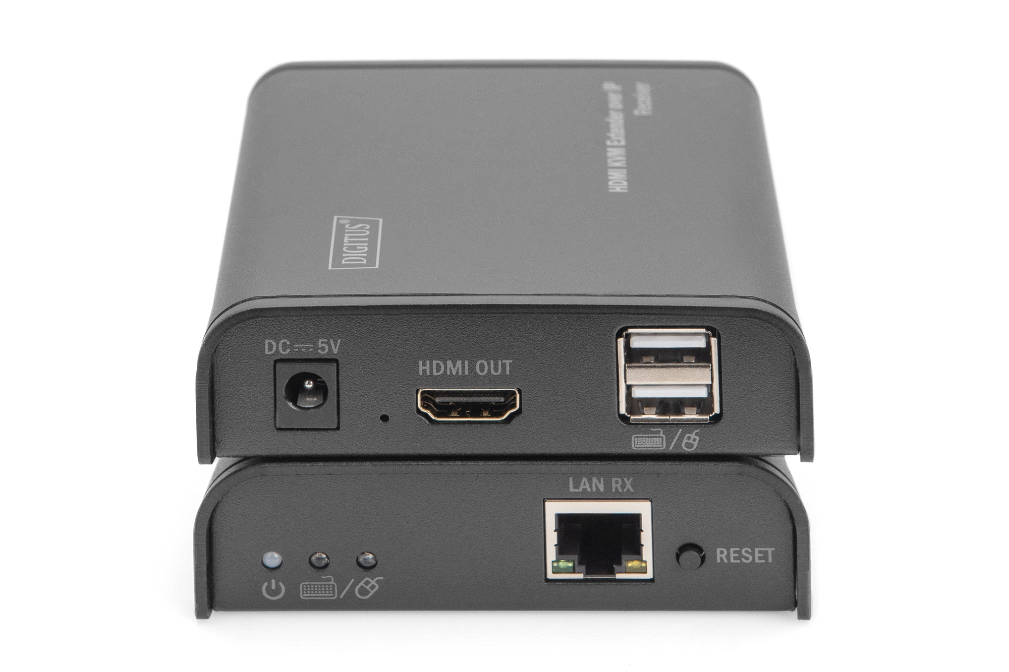 Digitus DIGITUS Professional DS-55202 HDMI KVM Extender 120 m Schwarz