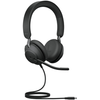 GN Jabra Jabra Evolve2 40 MS Stereo - Headset - On-Ear - kabelgebunden - USB-C - Geräuschisolierung - Zertifiziert für Microsoft Teams (24089-999-899)