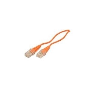 shiverpeaks BASIC-S ISDN-Anschlusskabel, orange, 0,5 m RJ45 Stecker - RJ45 Stecker, Rundkabel, 4-adrig (BS70078-0.5)