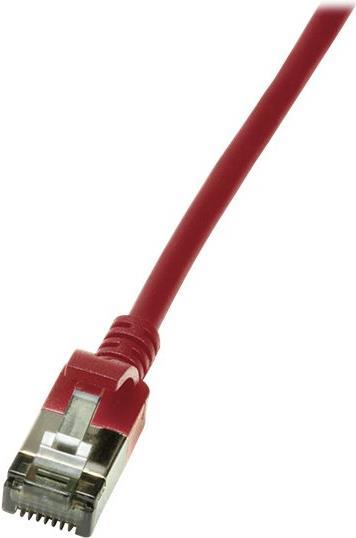 LogiLink Slim U/FTP Netzwerkkabel 0,3 m Cat6a U/FTP (STP) Rot (CQ9014S)