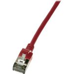 LogiLink Slim U/FTP Netzwerkkabel 0,3 m Cat6a U/FTP (STP) Rot (CQ9014S)
