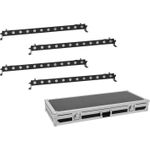 EUROLITE Set 4x LED BAR-12 QCL RGBW Leiste + Case (20000461)