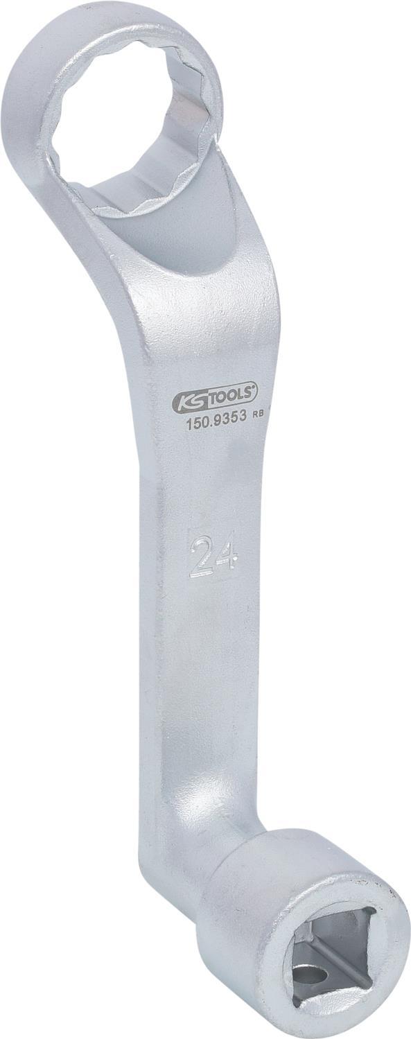 KS TOOLS 1/2\" Ölfilter-Schlüssel für DSG-Getriebeölwechsel, lang, 24mm (150.9353)