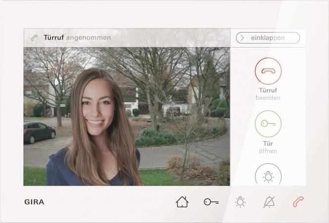 Wohnungsstation Video AP 7 Türko Reinweiß 120903 (120903)