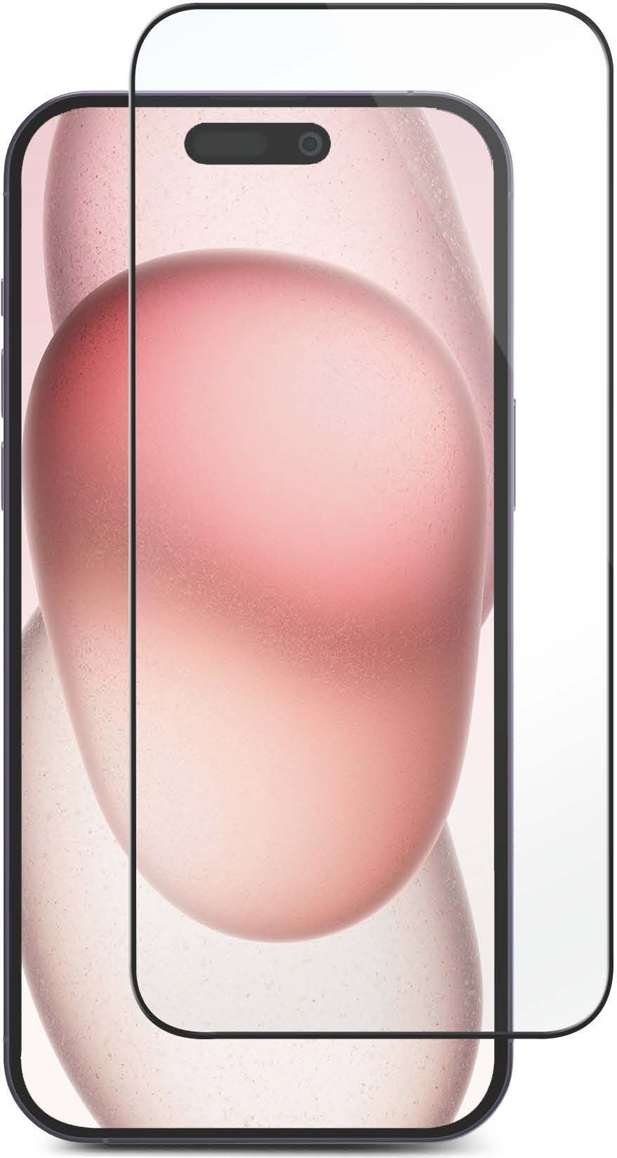 eSTUFF INFINITE (GRS) iPhone 17/17 Full Cover Tempered Glass. Titan Shield (ES501431)