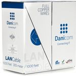 DSIT DANICOM CAT6 100% Kupfer UTP 305m Starrleiter - LSZH (Cca) (DC-UTP6-305S-CCA)