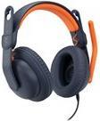 Logitech Zone Learn Over-Ear Wired Headset for Learners, USB-A (981-001367)