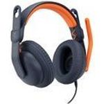 Logitech Zone Learn Over-Ear Wired Headset for Learners, USB-A (981-001367)