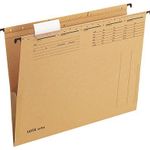 LEITZ Hängetasche ALPHA/1916-00-00, naturbraun, Natronkarton, für A4, Inh. 25 (1916-00-00)