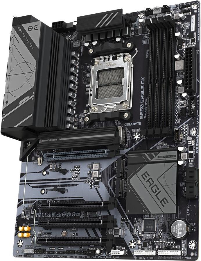 Gigabyte B650 EAGLE AX Mainboard ATX AMD B650 Schwarz