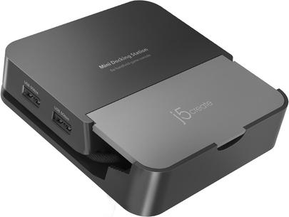 J5CREATE OMNI SIDE DOCK FOR NINTENDO SWITCH 2 AND STEAM DECK (JCD624-N)