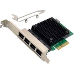 InLine Quad Gigabit Netzwerkkarte (51127A)