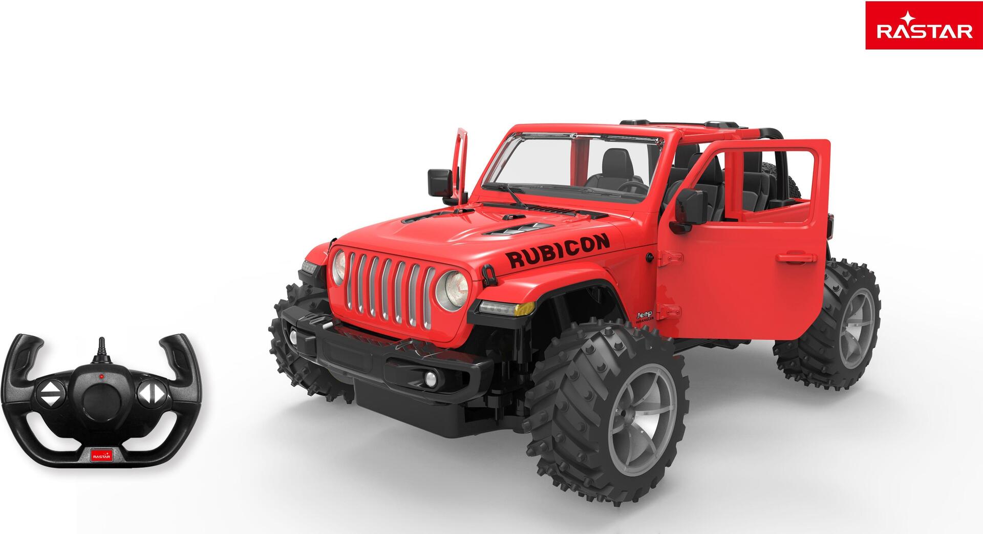 RASTAR R/C Modellauto 1:14 JEEP Wrangler JL 2.4G, 79410 (6930751316119)