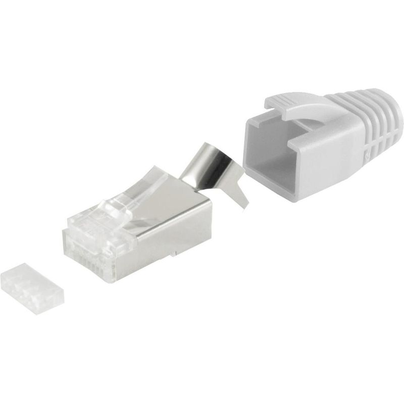 S-Conn 72067-10GR Drahtverbinder RJ-45 Grau Weiß 72067-10GR 