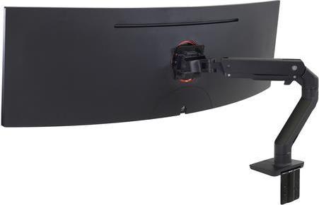Ergotron HX HD Monitor Arm Tischhalterung schwarz für Ultrawide Monitore bis 49" 19,1 kg VESA (45-647-224) (B-Ware)