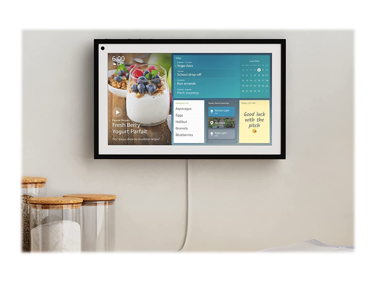 Amazon Echo Show 15 Smart-Display 15.6" Full HD Schwarz