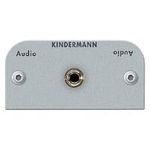 Audio 3,5 mm Klinke Blende mit Kabel Bu/Bu KINDERMANN 7444-511, 50x50mm (7441000511)