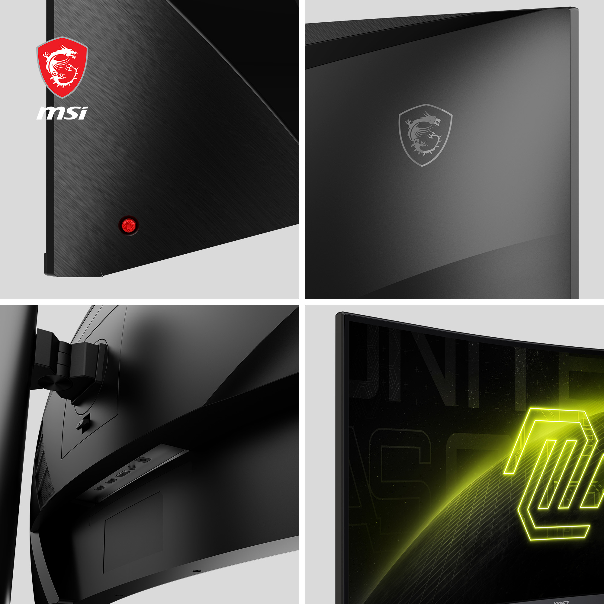 MSI MAG 345CQRDE Curved Gaming Monitor 34" UWQHD VA 180 Hz 1 ms Schwarz