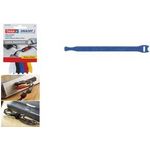 tesa  Kabelbinder Cable Manager small, farbig 12 mm x 200 mm, vorgefertigte Form, wiederverwendbar (55236-00000-0)