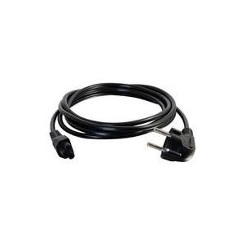 C2G Laptop Netzkabel Stromkabel IEC 60320 C5 zu CEE 7/7 M 80606 
