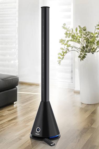 Unold Black Tower Turmventilator 26 W Schwarz