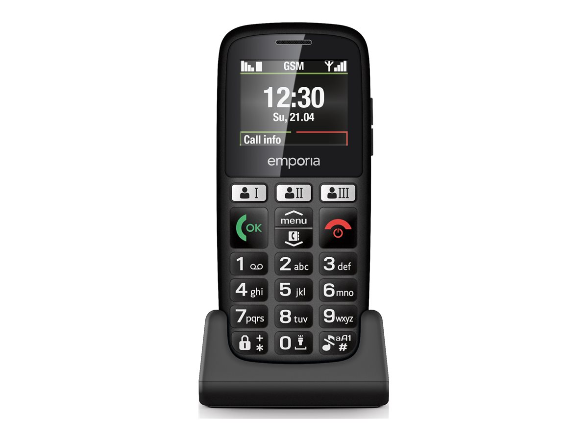 Emporia emporiaHAPPY 30 Years Anniversary Edition Einsteigertelefon 1,81" Schwarz