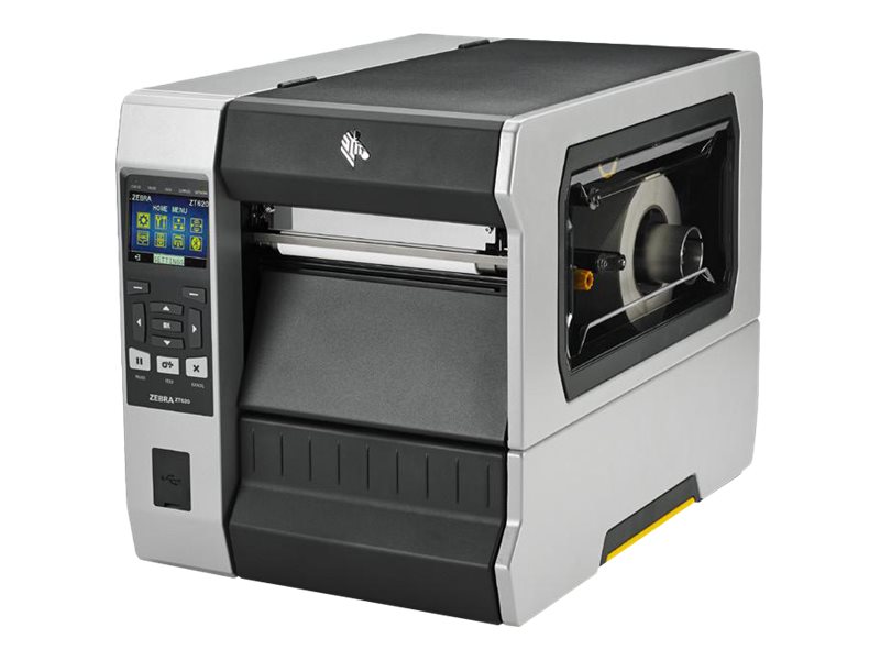 Zebra ZT620 Industrial Series Etikettendrucker 6" 300 dpi Thermodirekt / Thermotransfer Schwarz, Grau