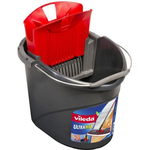 Vileda 4023103201415 Wischsystem & -eimer Einzeltank Schwarz - Rot (157870)