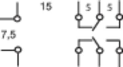 Omron G2R-2-12V Printrelais 12 V/DC 5 A 2 Wechsler 1 St.