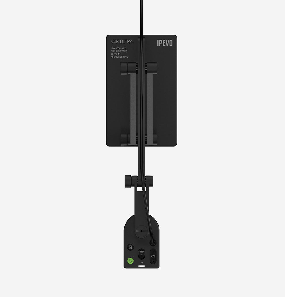 IPEVO V4K ULTRA 13 MP USB Dokumentenkamera Schwarz