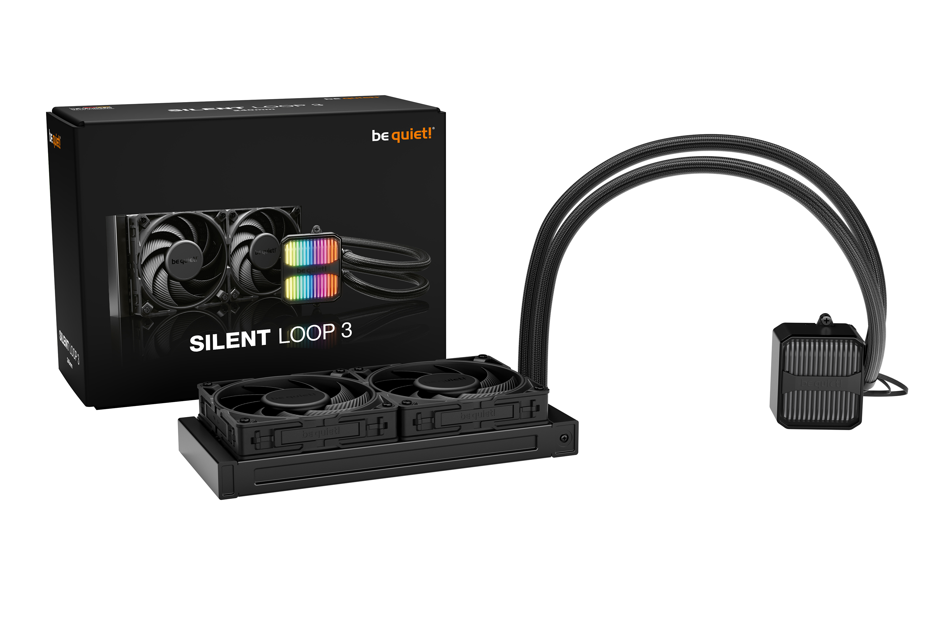 be quiet! Silent Loop 3 All-in-One-Flüssigkeitskühler 240 mm Schwarz