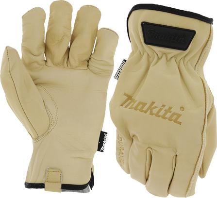 Makita Arbeitshandschuhe Leder Gr.9 L P-84632 Arbeitshandschuh Groesse Handschuhe 9 1 (P-84632)