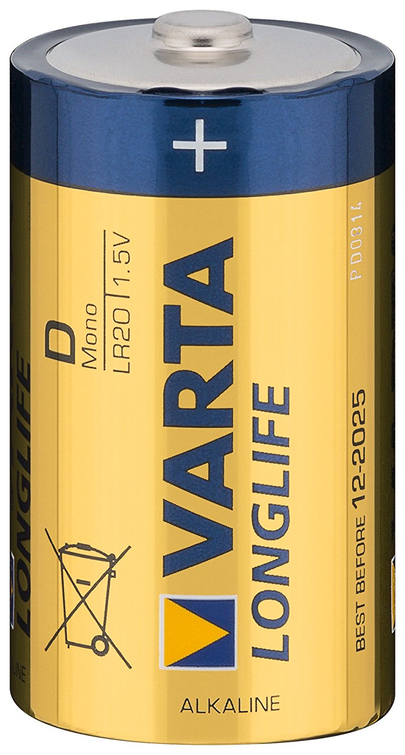 VARTA MONO LONGLIFE EXTRA 1,5V 4120/1STC ALKALI 1 STUECK (04120101111)