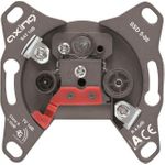 Axing SSD 5-00 SAT + TV + Radio Braun Steckdose (SSD 5-00)