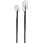 shiverpeaks BASIC-S Modular-Kabel, RJ11 - RJ45 Stecker RJ11 Stecker mit 6 Pin-Positionen, 4 belgegt (BS70253)