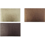 APS Tischset CROCO, 450 x 300 mm, braun aus Kunststoff (EVA), wasserfest, - 1 Stück (60537)