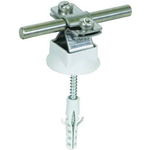 Dehn + Soehne Leitungshalter NIRO f. Rd 8-10 mm 274 160 (274160)