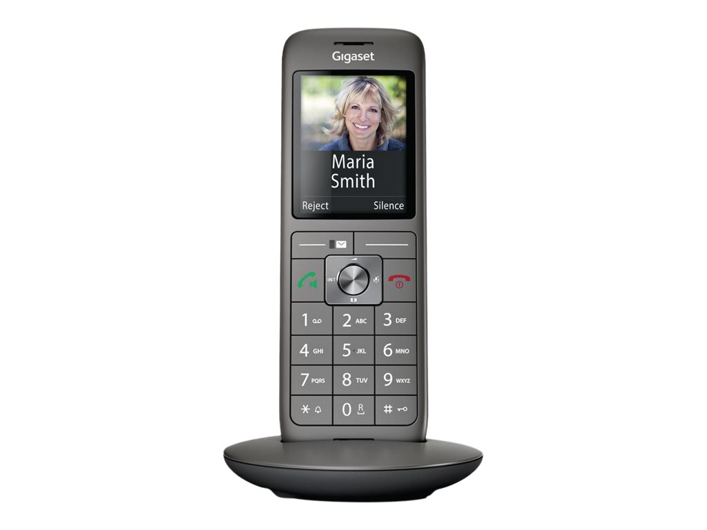 Gigaset CL660HX Schnurloses Erweiterungshandgerät VoIP DECT Schwarz, Anthrazit