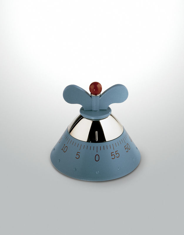 Alessi A09 Küchenwecker Hellblau