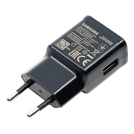 Samsung 15W USB-A Fast Adapter EP-TA200 - Black (EP-TA200NBEGWW)