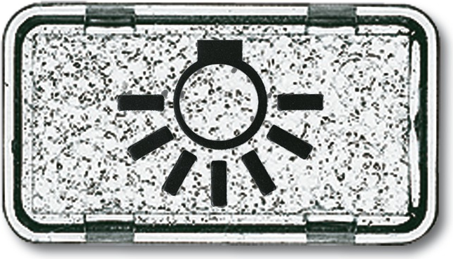 BUSCH-JAEGER Symbol Licht 2622LI-101 IP44 ocean (IP 44) 2622LI-101 (1714-0-0260)