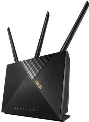 ASUS 4G-AX56 WLAN-Router Gigabit Ethernet Dual-Band (2,4 GHz/5 GHz) 3G Schwarz (90IG06G0-MO3110)