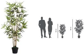 Kunstpflanze Bambus 160 cm (PABAM160)