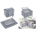 keeeper Isoliertasche "johann", Größe L, graphite mit Tragegriffen, hält bis zu 4 Stunden kalt oder warm, - 1 Stück (1429182600000)