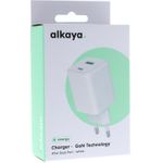 alkaya NEXUS-Laderät mit GaN-Technologie 45W weiss (CR-50007)