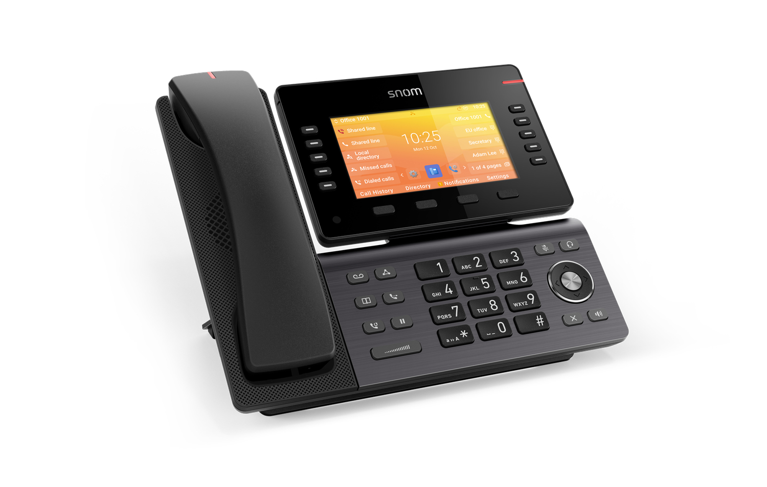 Snom D892M Schnurloses VoIP-Telefon Schwarz