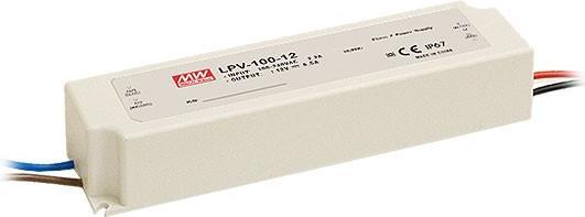 MEAN WELL LPV-100-24 Netzteil 100 W Weiß (LPV-100-24)
