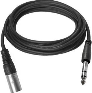Vivolink PROAUDXLRJACKS0.5 Audio-Kabel 0,5 m XLR 6.35mm Schwarz (PROAUDXLRJACKS0.5)
